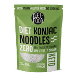 Dietetyczny makaron shirataki | Makaron Konjac o niskiej zawartości węglowodanów | 200 gramów wegańskiego, niskokalorycznego, beztłuszczowego, bez sojowego, bezglutenowego, rozpuszczalnego w wodzie makaronu dietetycznego