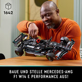 LEGO Technic Mercedes-Amg F1 W14 E Zestaw wyczynowy dla dorosłych, model samochodu wyścigowego w zmniejszonej skali, przedmioty kolekcjonerskie w domu lub biurze, prezenty Formuły 1 dla mężczyzn, kobiet 42171 Zestawy do budowania Besuche w sklepie LEGO