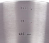 Tatonka Food Bowl - Pojemnik / miska na żywność ze stali nierdzewnej - Z pokrywką, klipsami mocującymi i skalą objętości - Objętość 0,5L / 0,75L / 1L Pudełka do przechowywania żywności Naty Shop