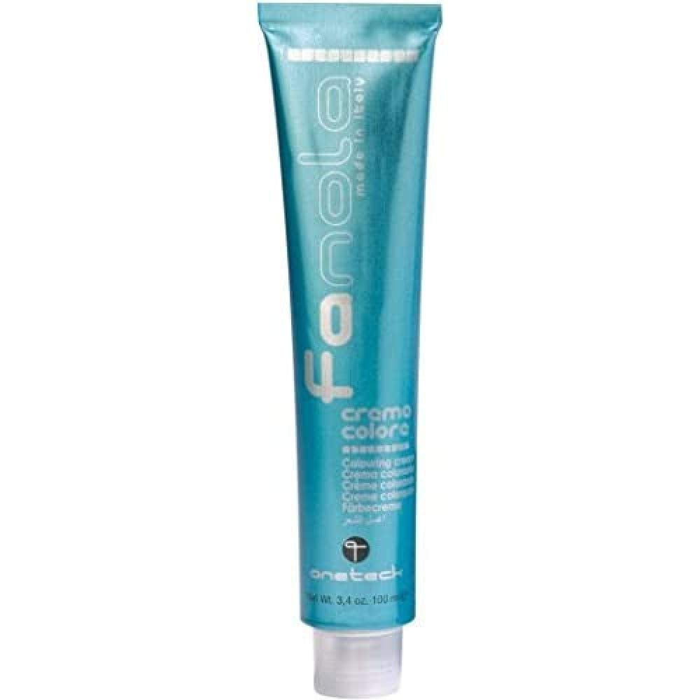 Fanola crema colore Krem koloryzujący 7.0 Blond, 100 ml Farba do włosów Naty Shop 5.5 Jasny brąz