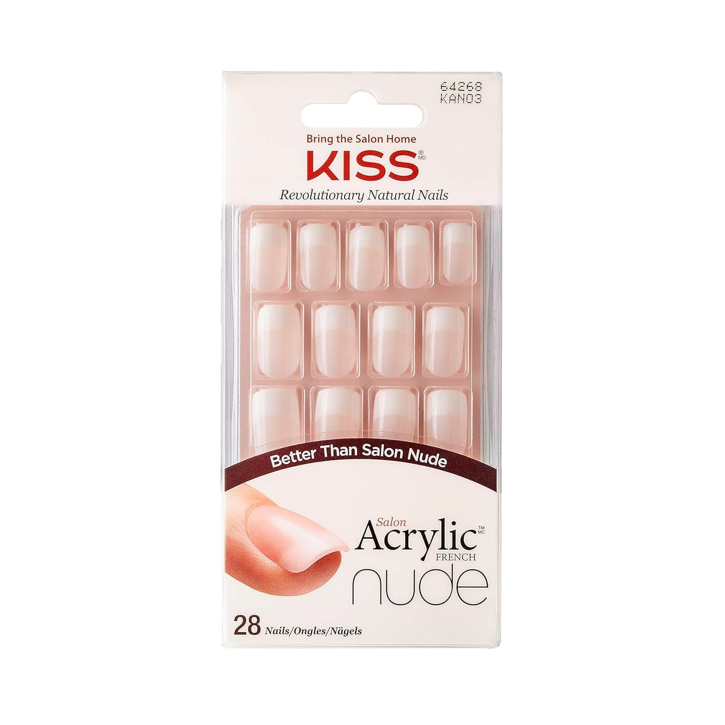 Kiss Nude Nails Cashmere & Nude Nails Niesamowite paznokcie