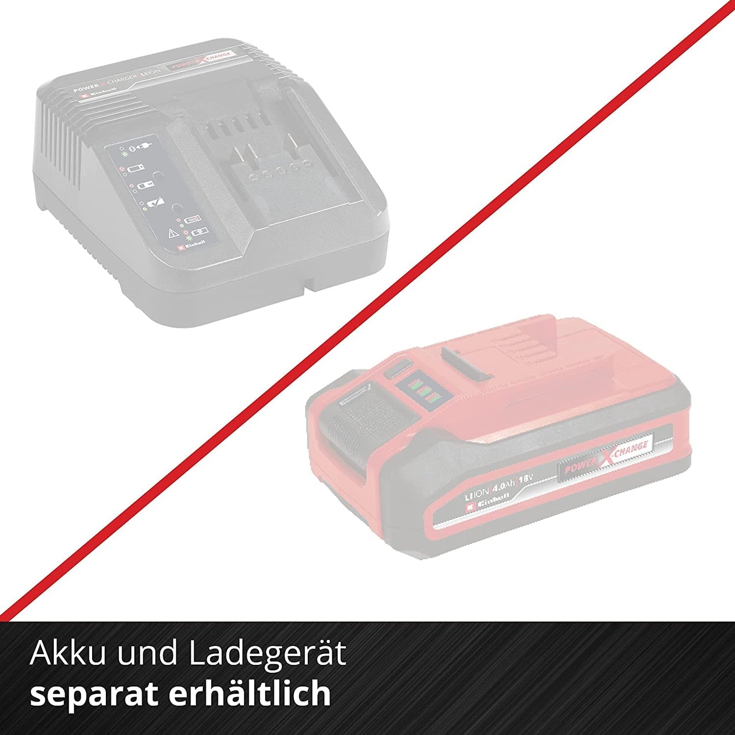 Bezprzewodowy ekspres do kawy Einhell TE-CF 18 Li-Solo Power X-Change (18 V, zbiornik na wodę 240 ml, na kawę filtrowaną i kapsułki z kawą, uchwyt do przenoszenia, w komplecie filiżanka z pokrywką, bez akumulatora)