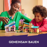 LEGO Friends Dom rodzinny Olly i Paisley, domek dla lalek z figurkami i akcesoriami, dwupiętrowy domek i domek na drzewie, kreatywny prezent dla dziewcząt i chłopców w wieku 7+ 42620 Zestawy do budowania Besuche w sklepie LEGO