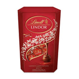 Czekolada Lindta | Rożek z mlecznej czekolady LINDOR | 500g | 38 Kulek z mlecznej czekolady z nadzieniem rozpływającym się w ustach | Czekoladowy prezent