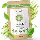 Organiczna herbata Matcha Premium w proszku 100g Najwyższej jakości zielona herbata z Japonii Kagoshima - Idealna do smoothie Matcha Latte Japońska zielona herbata Wegańska Bez dodatków Opakowanie bez plastiku