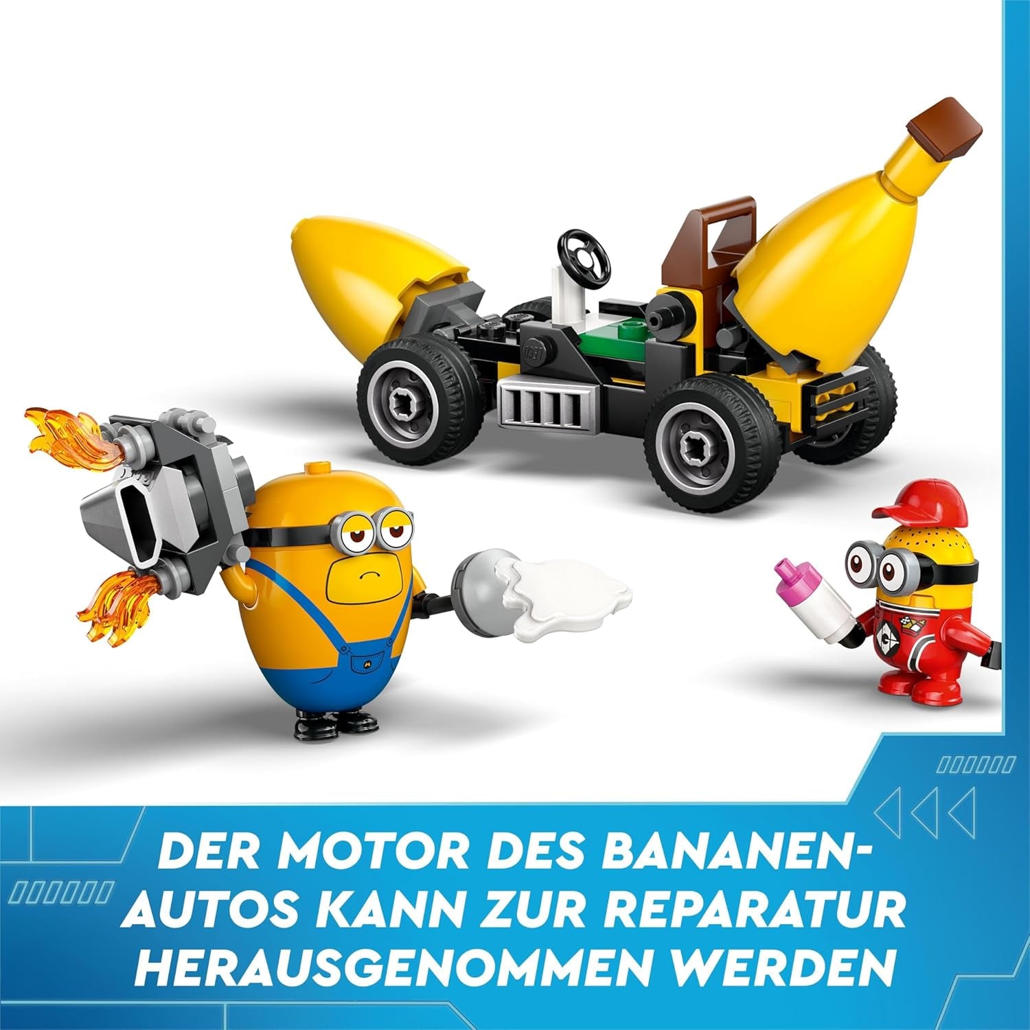 LEGO I — 4 stworki i maszyna bananowa Simply Incorrigible dla dzieci — Po prostu niepoprawne 4 stworki dla dzieci Kreatywny prezent dla chłopców i dziewcząt w wieku 6 lat 75580 Zestawy do budowania Beuche den LEGO-Store
