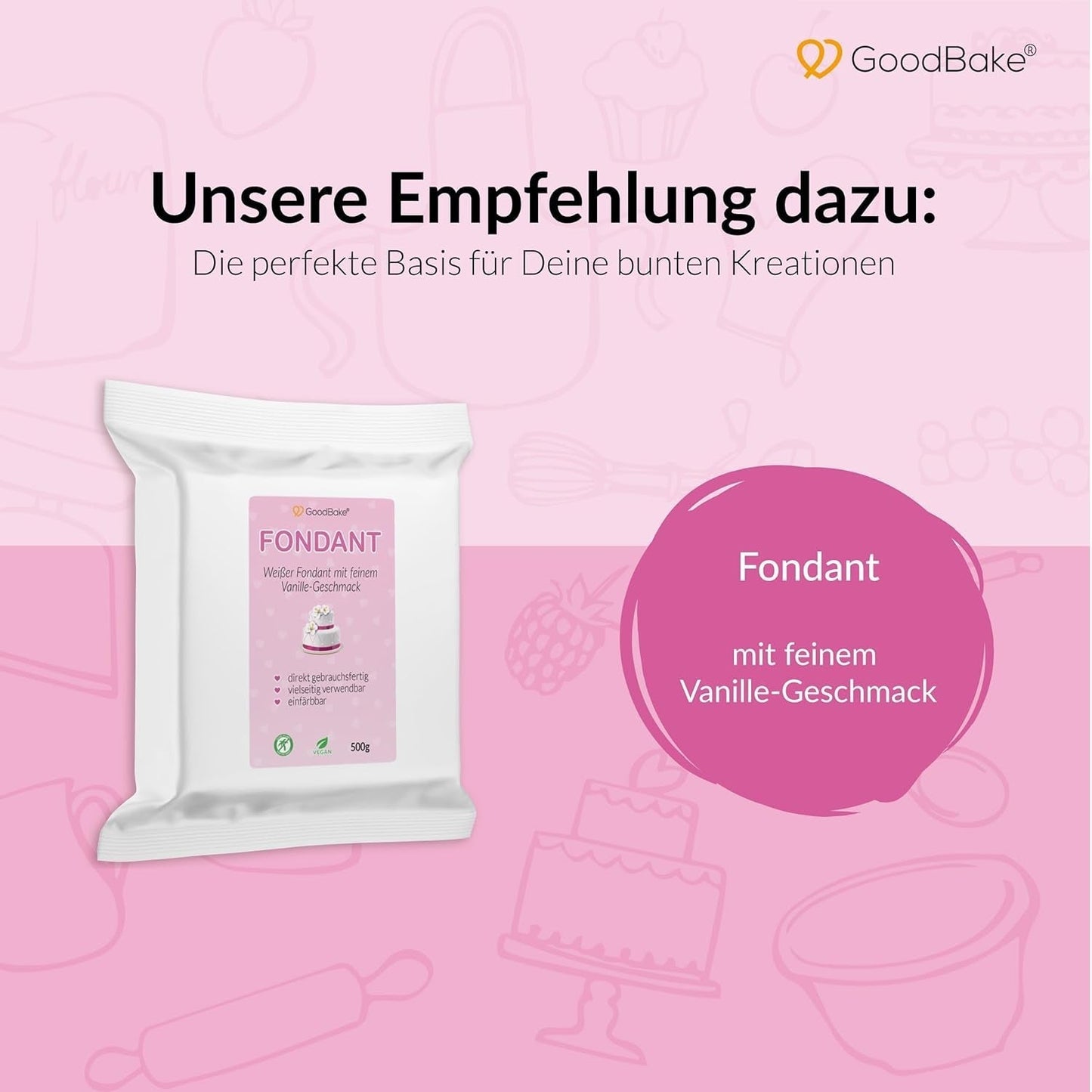Goodbake Pastel Sand Beige Barwnik spożywczy (11ml) - Barwnik spożywczy w dużej dawce - Do barwienia ciast, kremów, kremów maślanych, makaroników, napojów, śluzów i wielu innych produktów. 100% wegańskie