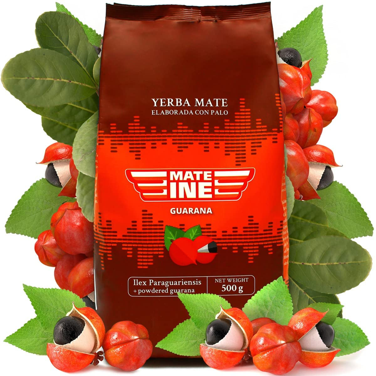 Mate Yerba Mate Herbata z guaraną, neutralna, 500 g