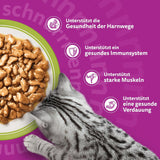 Whiskas Senior 7+ Mokra karma mieszana w sosie, 48 saszetek, 12x85g (4 sztuki w opakowaniu) - Wysokiej jakości mokra karma dla kotów w wieku 7 lat i starszych