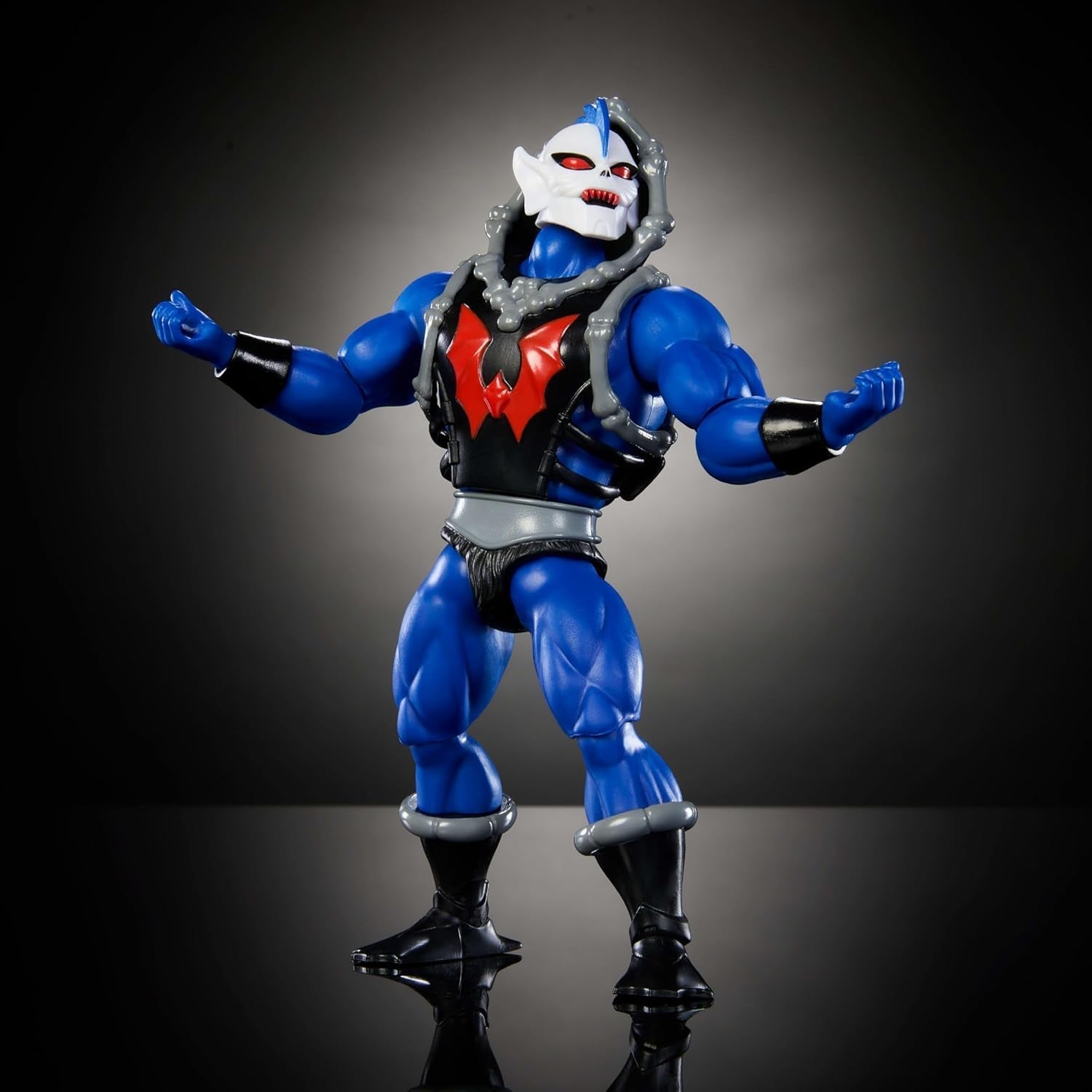 Masters of the Universe Origins Figurka Hordak z kolekcji kreskówek, ok. 14 cm wzrostu, złoczyńca z dzikiej hordy z serialu telewizyjnego z lat 80., 16 punktów ruchu, książeczka z minikomiksami, JBM79 Figurki Naty Shop