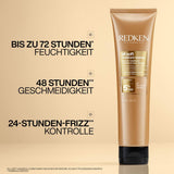 Redken maska do włosów z kwasem hialuronowym do włosów suchych, zapobiegająca puszeniu się i chroniąca przed wysoką temperaturą do 230°C, maska bez spłukiwania All Soft Moisture Restore, 1 x 150 ml Naty Shop maska do włosów