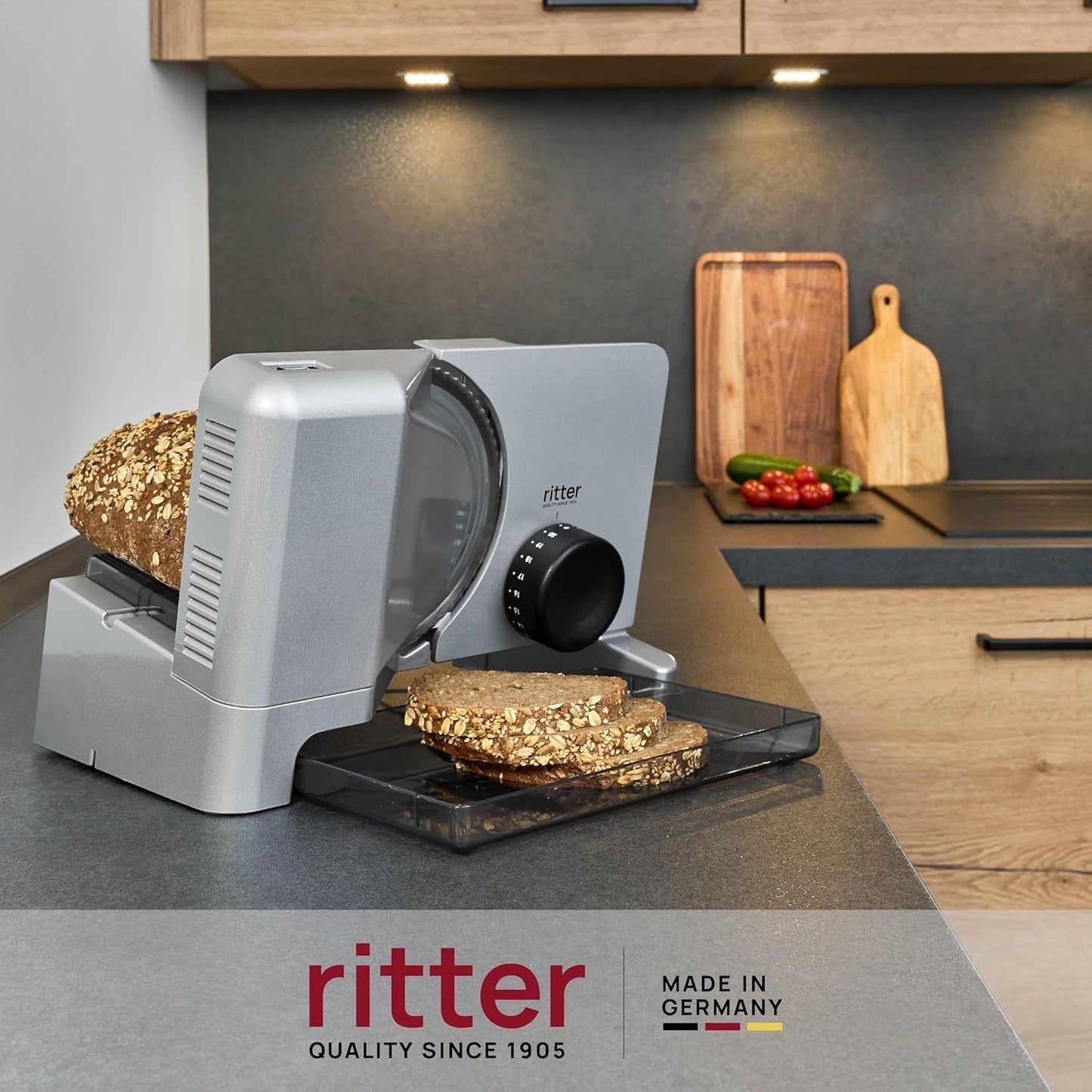 Ritter E 16 Duo plus Wielofunkcyjna krajalnica elektryczna, wyprodukowana w Niemczech Tarki i krajalnice Naty Shop