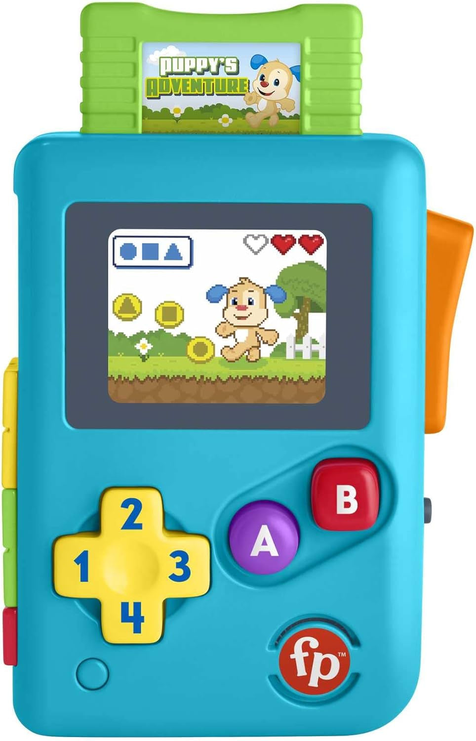 Fisher-Price HBC86 - Zabawa edukacyjna Lil' Gamer, muzyczna zabawka edukacyjna i aktywizująca, wersja niemiecka, dla niemowląt i małych dzieci od 6 do 36 miesięcy Baby Toys Naty Shop Hiszpania Nie dotyczy