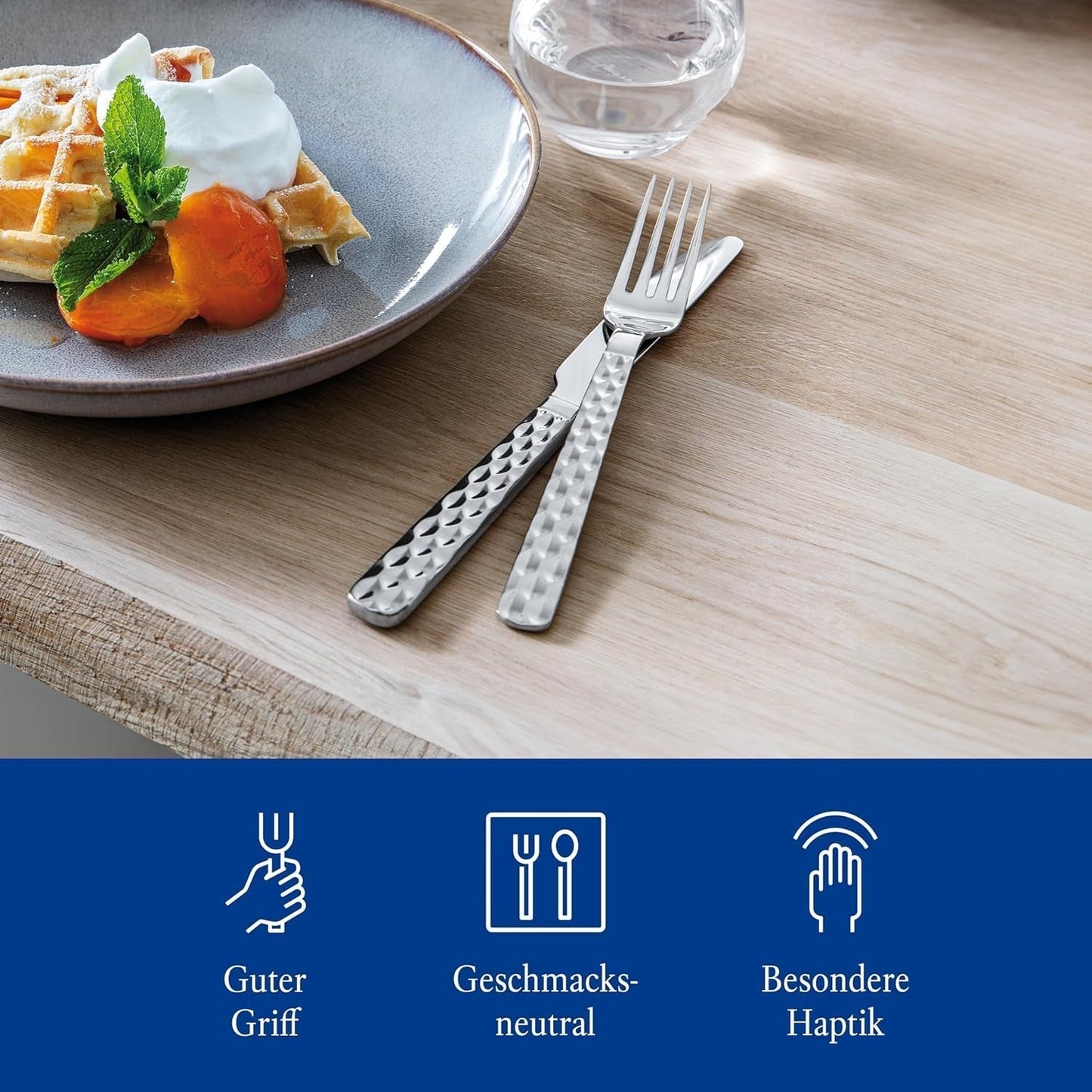 Villeroy & Boch - Zestaw sztućców Boston 30 sztuk, 6 osób Kitchen Naty Shop