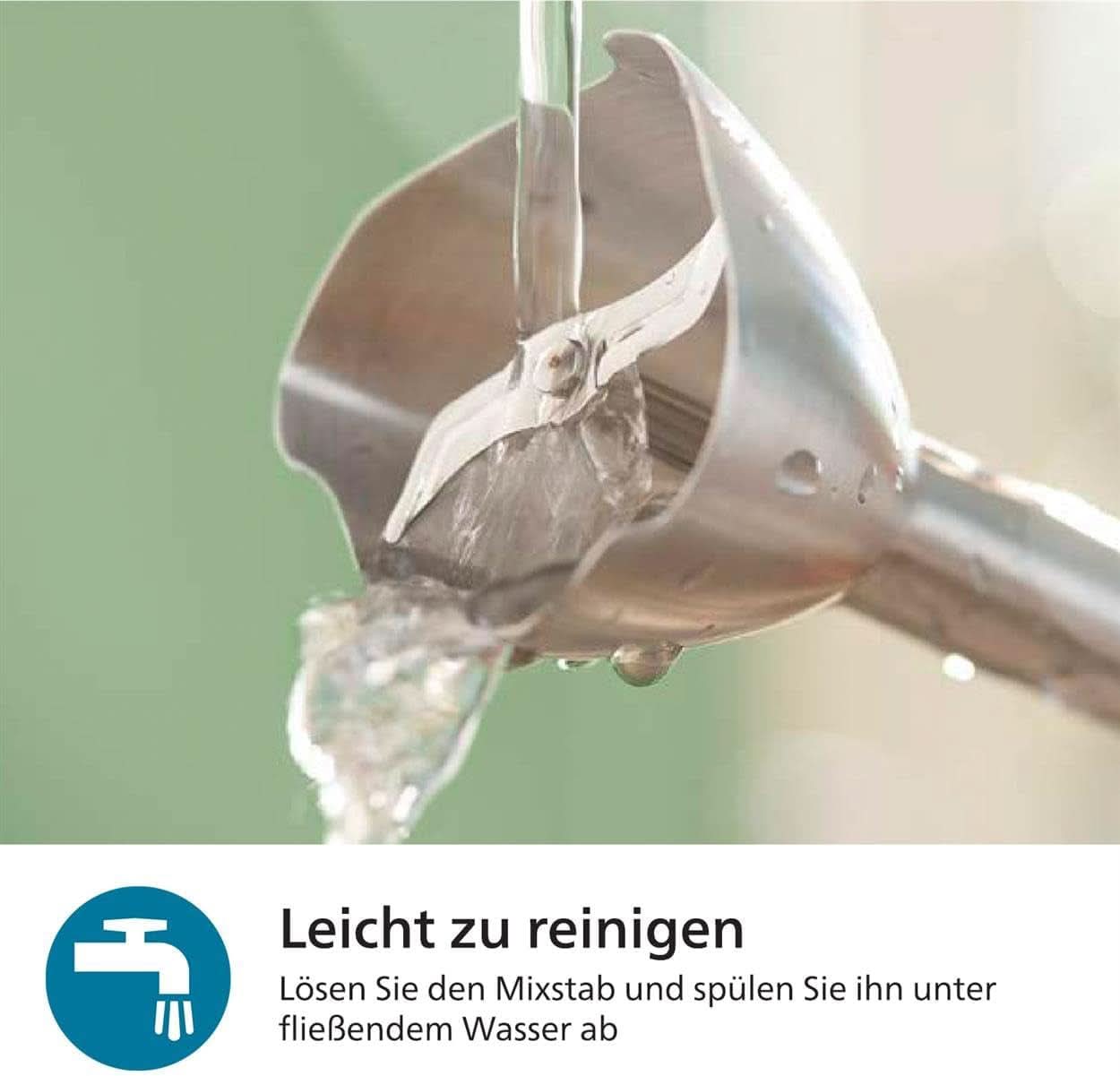 Mikser Philips serii 5000 — 1200 W. Technologia Promix. Led Geschwindigkeitsanzeiger. Stufenlose Geschwindigkeitseinstellung. Kompaktowa konstrukcja. Leicht Zu Reinigen. Schwarz (HR2681/00) Kuchnia Naty Shop