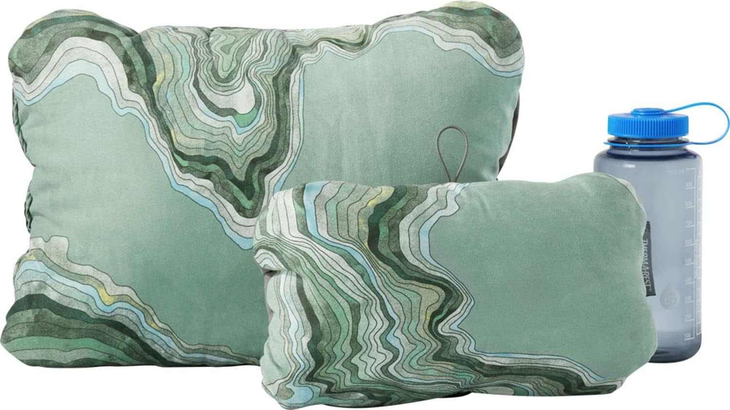 Poduszka kompresyjna Therm-A-Rest Cascade ze sznurkiem, poduszka kempingowa, kolor: Topowave, rozmiar: L Poduszki podróżne Naty Shop