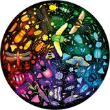 Ravensburger - Puzzle dla dorosłych - Okrągłe puzzle 500 elementów - Odpowiednie od 12 lat - Owady (koło kolorów) - Puzzle wyprodukowane w Europie - 12000820 Puzzle Naty Shop Domyślny tytuł