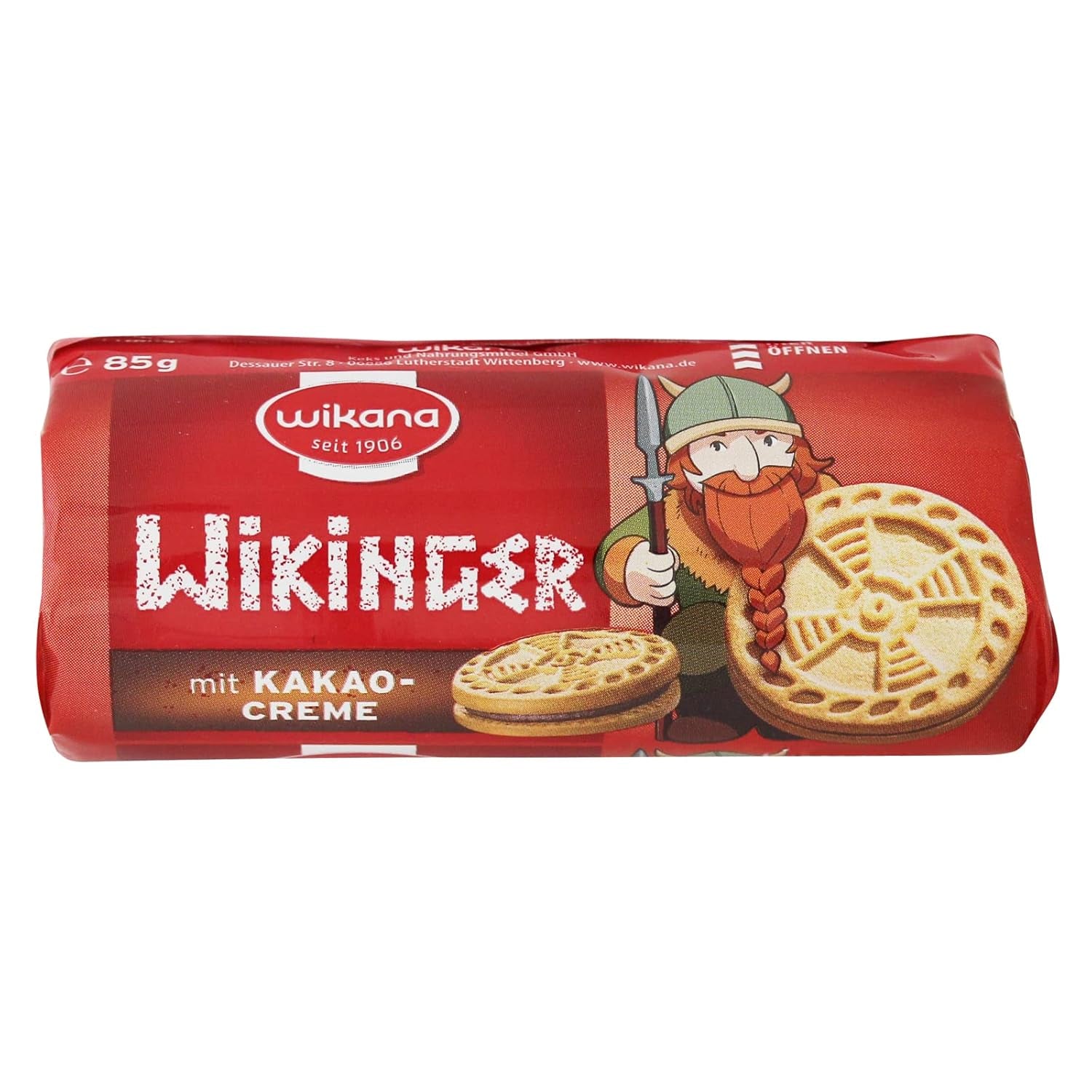 Wiking z kremem kakaowym, 85 g
