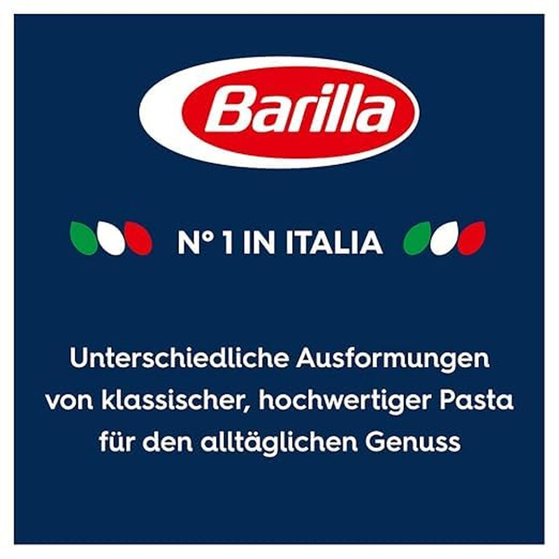 Makaron Barilla Klasyczny Fusilli nr. 98, z wysokiej jakości pszenicy durum, zawsze al dente, 1 kg
