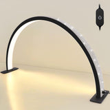 Kalolary Lampadaire, Lash Lumière Pour Extensions De Cils Regglable À 360°, 3000K-6000K Lampa Demi-Lune, Lamp De Beauté (lampa półksiężycowa)