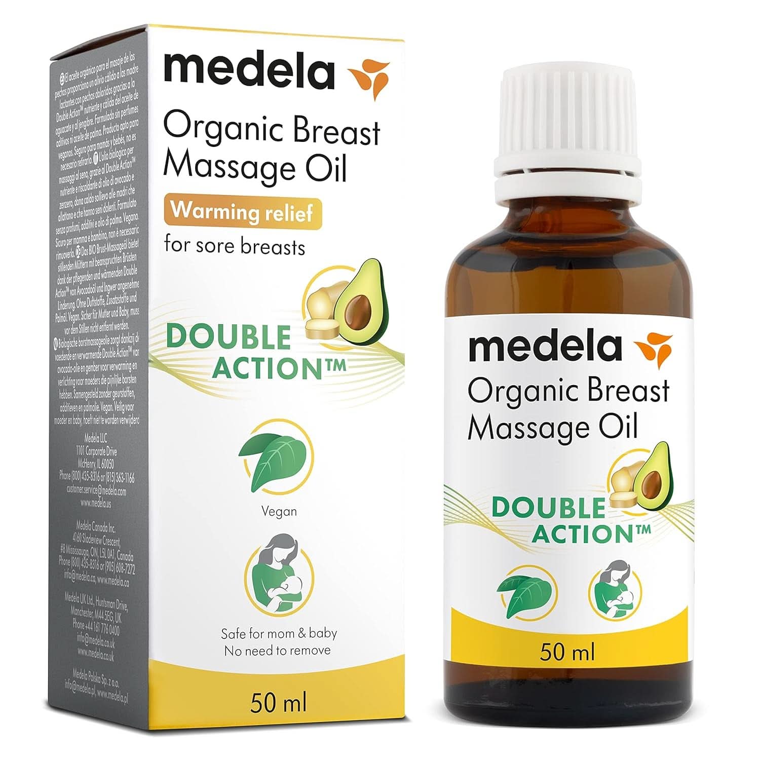 Medela Bio-Brustwarzenbalsm – Beruhigend Und Pflegend Für Stillende Mütter – Hergestellt Aus Naturichen, Sicheren Inhaltsstoffen – Linderung Bei Beanspruchten Brustwarzen – Artykuły poporodowe 40 G Akcesoria Żywność i karmienie piersią Baby Naty Shop Bio Brustmassageöl
