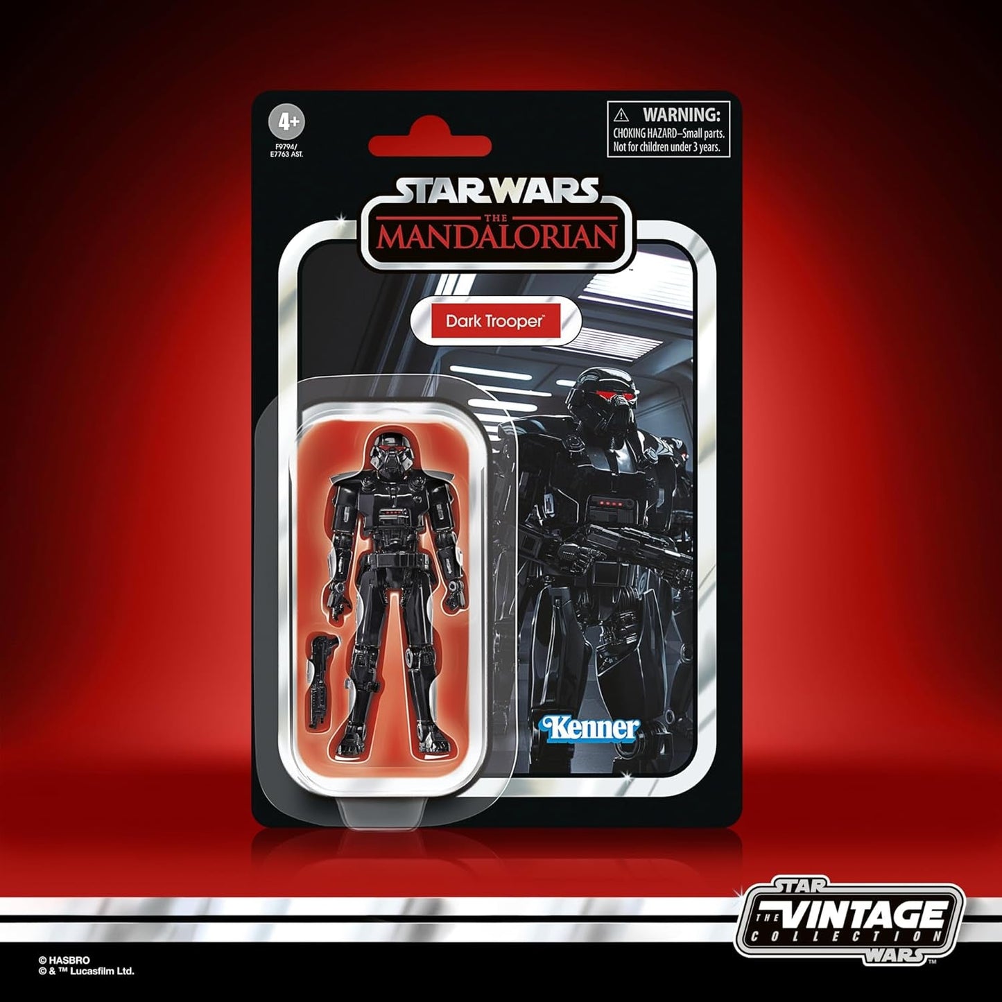 Star Wars Vintage Collection Dark Trooper Figurka do kolekcjonowania Mandalorianin (skala 9,5 cm) Figurki Naty Shop