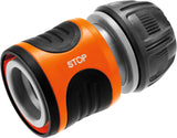 Gardena Zestaw natryskowy do węży 13 mm (1/2 cala) i 15 mm (5/8 cala): Zestaw natryskowy do czyszczenia z Aquastopem do szybkiej wymiany przyłącza (18288-20)