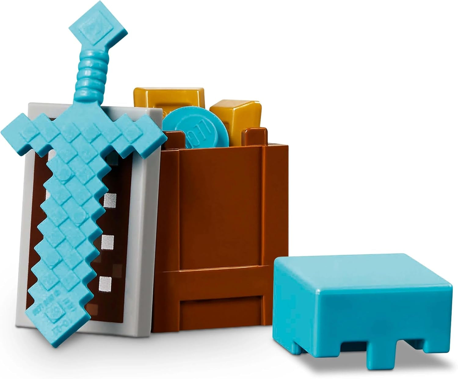 LEGO Minecraft Zestaw gier wideo Pustynny patrol Illager dla dzieci, minizabawka placówki i trzy minifigurki, w tym łupieżca, sługa i rycerz-kaktus 21267 Zestawy do budowania Kup w sklepie LEGO