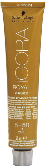 Igora Royal Absolute Age Blend Farba do włosów, 7-560 Średni złoty czekoladowy blond, 60ml Naty Shop Farba do włosów 8-50 Natural Light Golden Blonde 60 ml (1 opakowanie)