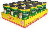 JosiCat Kurczak w Sosie (12 x 415 g) | Dorosły | Mokra karma premium dla dorosłych kotów | Kurczak w sosie | Witamina D3 i E | Wspierane przez JOSERA | Mokra karma dla kotów | Kompletne pożywienie | Opakowanie 12 sztuk