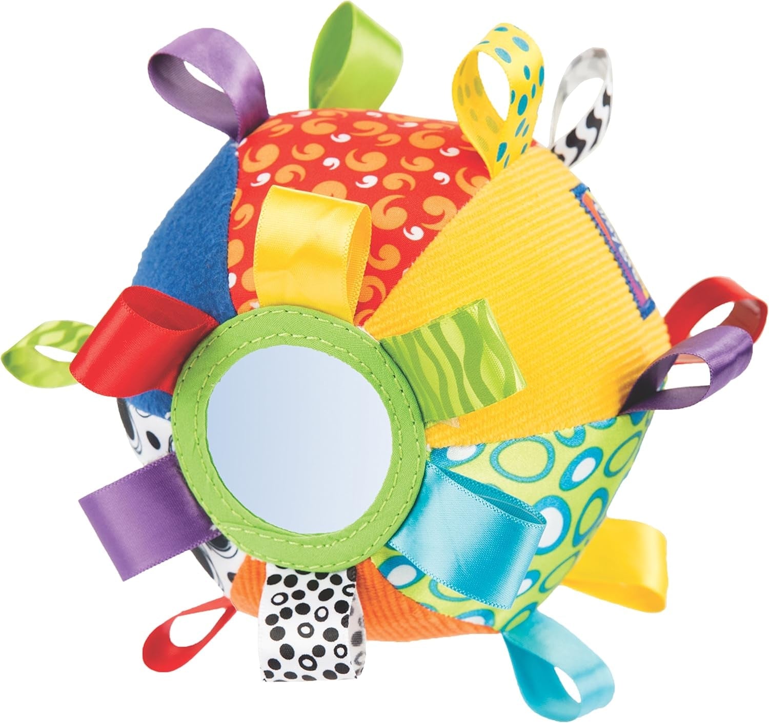 Playgro Loopy Loops piłka do przytulania - Piłka do przytulania dla niemowląt - Zabawki dla niemowląt - Zabawki dla niemowląt - Zabawki - Zabawki - Kolorowe zabawki Bebe Naty Shop Cuddle ball