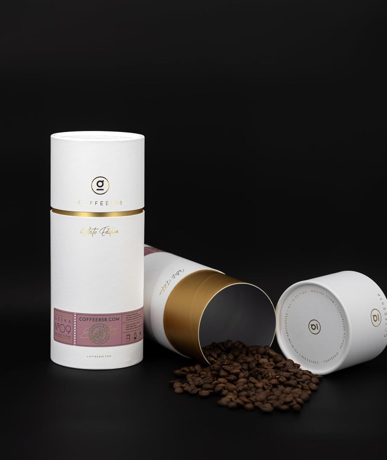NOWY! Kawa nr 9 - GESHA - Kawa specjalistyczna - Don Primitivo z Coffee858 (320g) - Czerwone jagody, miód, czerwona herbata, kwiaty/owoce cytrusowe, winogrona, mango i złożony smak