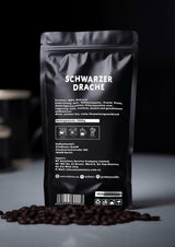 Black Dragon Espresso 100% Robusta - Ekstra mocna kawa palona w ziarnach - Bardzo mocna i pełna kawa z dużą zawartością kofeiny - Bardzo mocne espresso