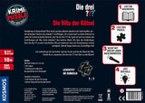 Trójka??? - Puzzle kryminalne - Willa łamigłówek By KOSMOS 697976, 300 elementów, Świecące w ciemności, Z lampą UV, Czytanie, Puzzle, Rozwiązywanie łamigłówek, Puzzle detektywistyczne Od 10 lat Puzzle Naty Shop