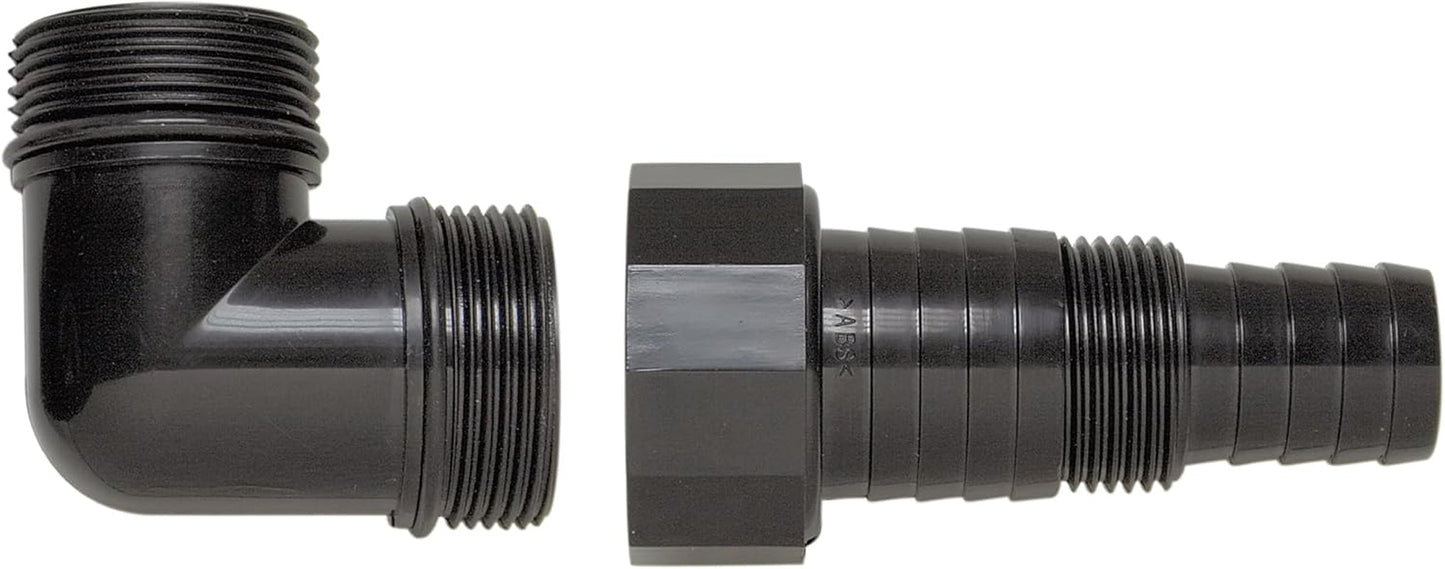1370169 Przyłącze do pomp głębinowych, przyłącze pompy 1" 1/2M, przyłącze węża 25e38mm/1"M/1" 1/2M