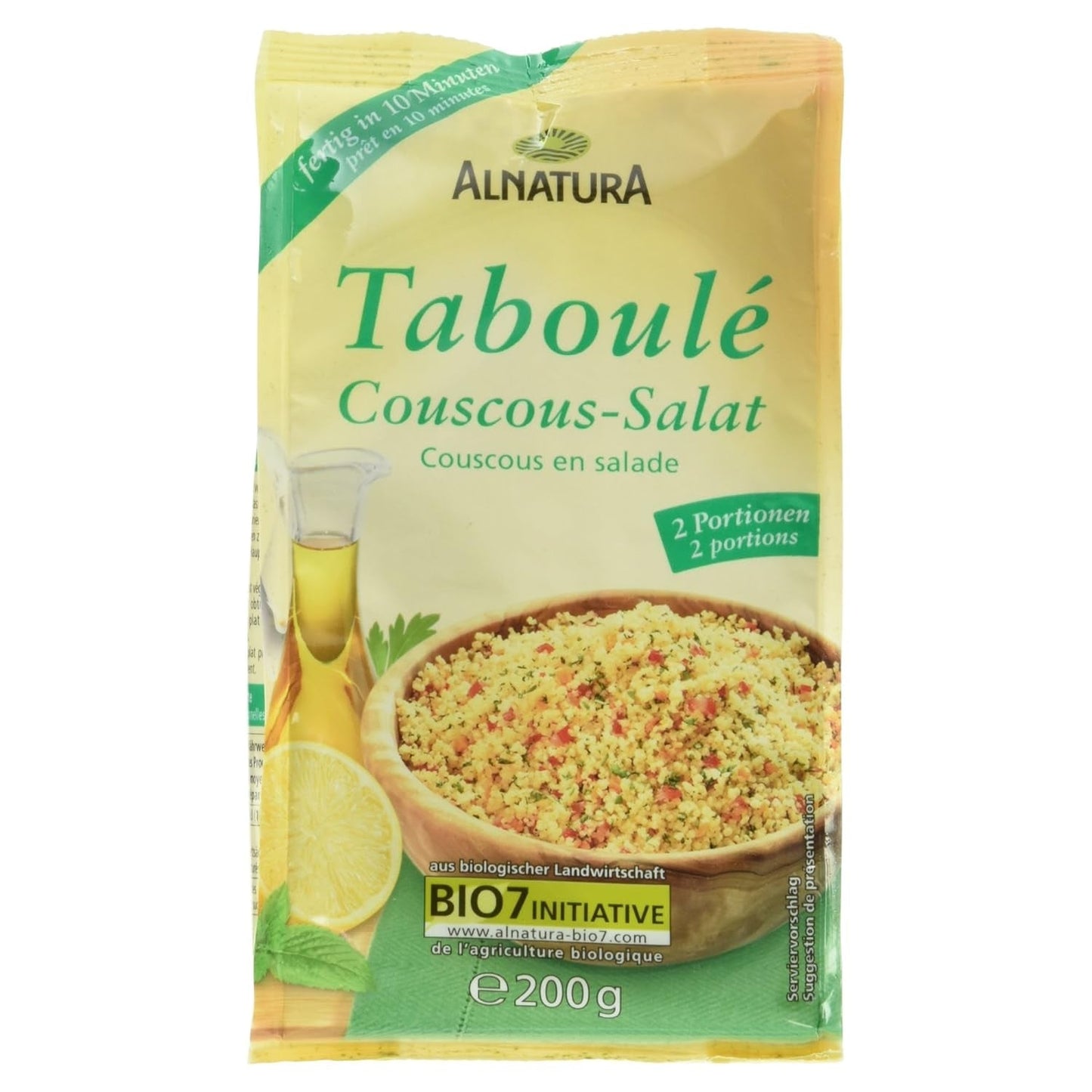 Bio Sałatka Taboule-Kuskus-Kuskus, 200 g