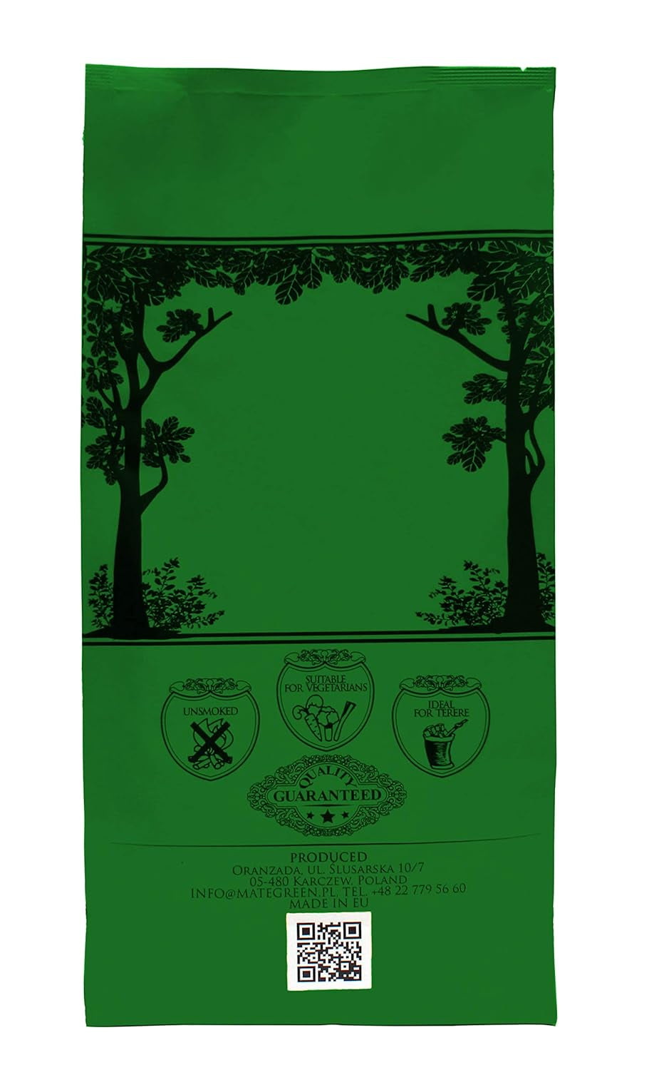 Yerba "BIO" 400g Organiczna herbata Mate, Organiczna, Naturalna substancja pobudzająca i energetyzująca z kofeiną, Herbata Yerba Mate z owocami, Herbata Mate z dużą zawartością kofeiny, Wysoka jakość