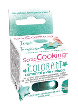 Scrapcooking - Limonkowy Barwnik spożywczy - Jadalny proszek brokatowy do powierzchni - Do ciast, ciastek, makaroników, czekolady i krówek - Limonkowy - 4087