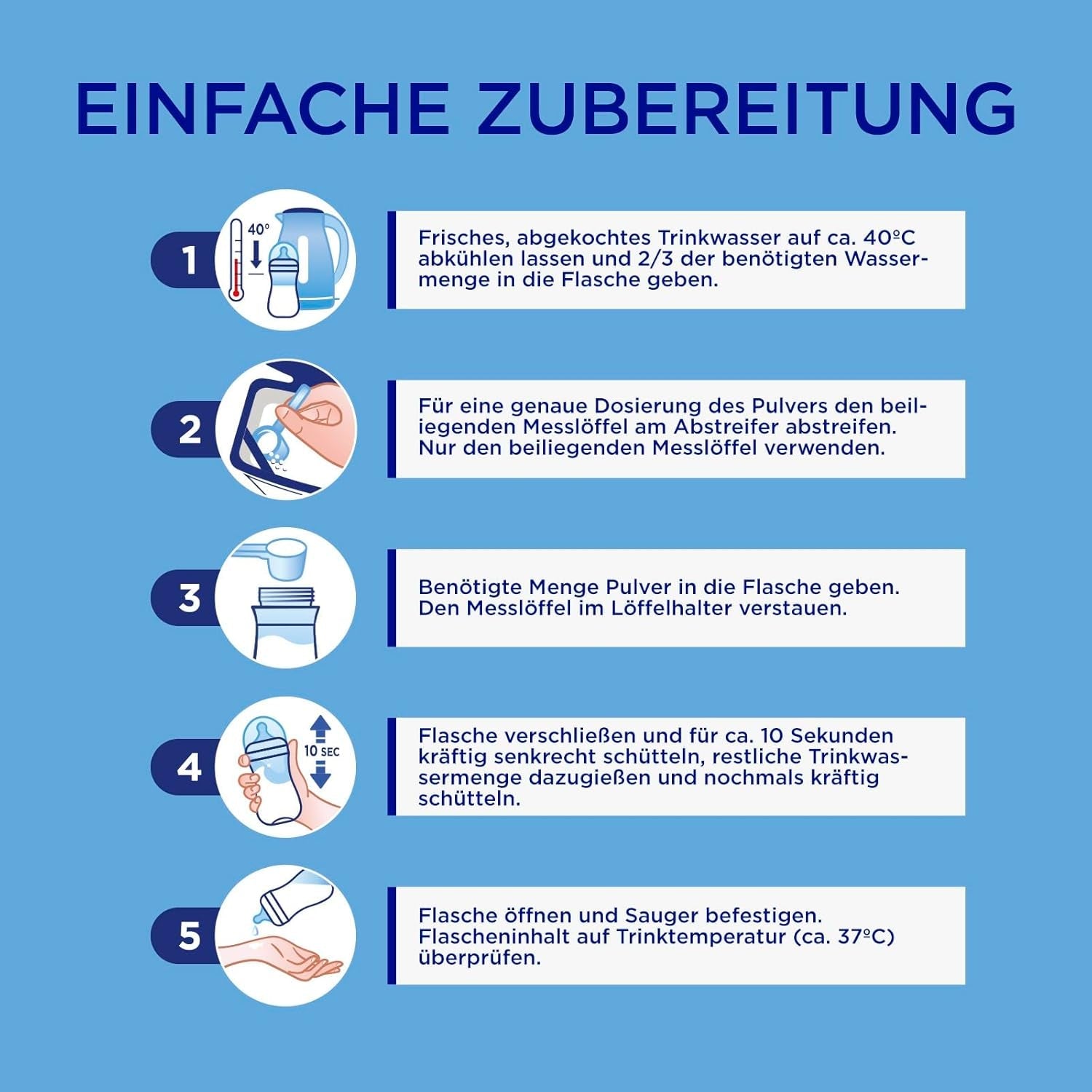 Aptamil Care 2 - Mleko następne po 6 miesiącu, z Omega 3 i 6, DHA i ARA, bez oleju palmowego, żywność dla niemowląt, mleko w proszku, 1 x 800 g (opakowanie 6 szt.)