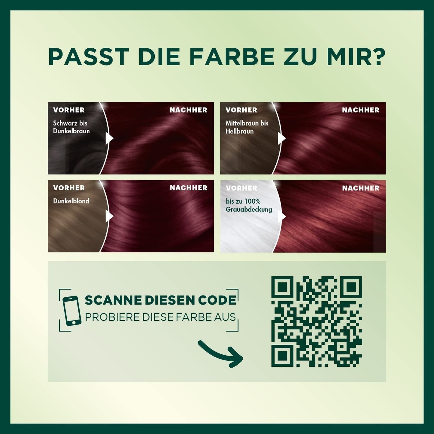 Garnier Nutrisse Farba do włosów trwała pielęgnacja z odżywczymi olejkami owocowymi, trwałość przez 8 tygodni, ultra kremowy odcień, 036 Black Cherry (2 sztuki w zestawie) Naty Shop farba do włosów