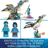 LEGO Avatar Odkrycie ścieżki wodnej Ilu Zabawka do budowania z podwodną figurką Zestaw z kolekcji Pandora dla dzieci i fanów filmów w wieku od 8 lat i starszych 75575 Zestawy do budowania Besuche den LEGO-Store