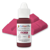 Sugarflair Colourflex Fuksja Barwnik spożywczy na bazie oleju, wysoce skoncentrowany płynny barwnik spożywczy, barwnik spożywczy do śmietany, czekolady, ciasta, kremówki, lukieru i nie tylko - 15ml