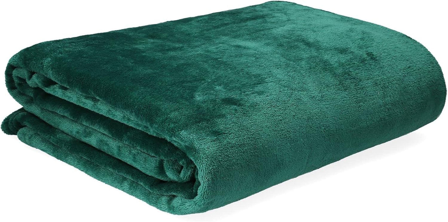 HOMLA Puszysty i ciepły czerwony koc polarowy - na sofę i łóżko Wygodny koc Koc na sofę Koc do salonu - łatwy w utrzymaniu 150 X 200 cm Różowy Łóżka i koce Besuche den HOMLA-Store Pozdrowienia Poliester czerwony 150X200 Cm