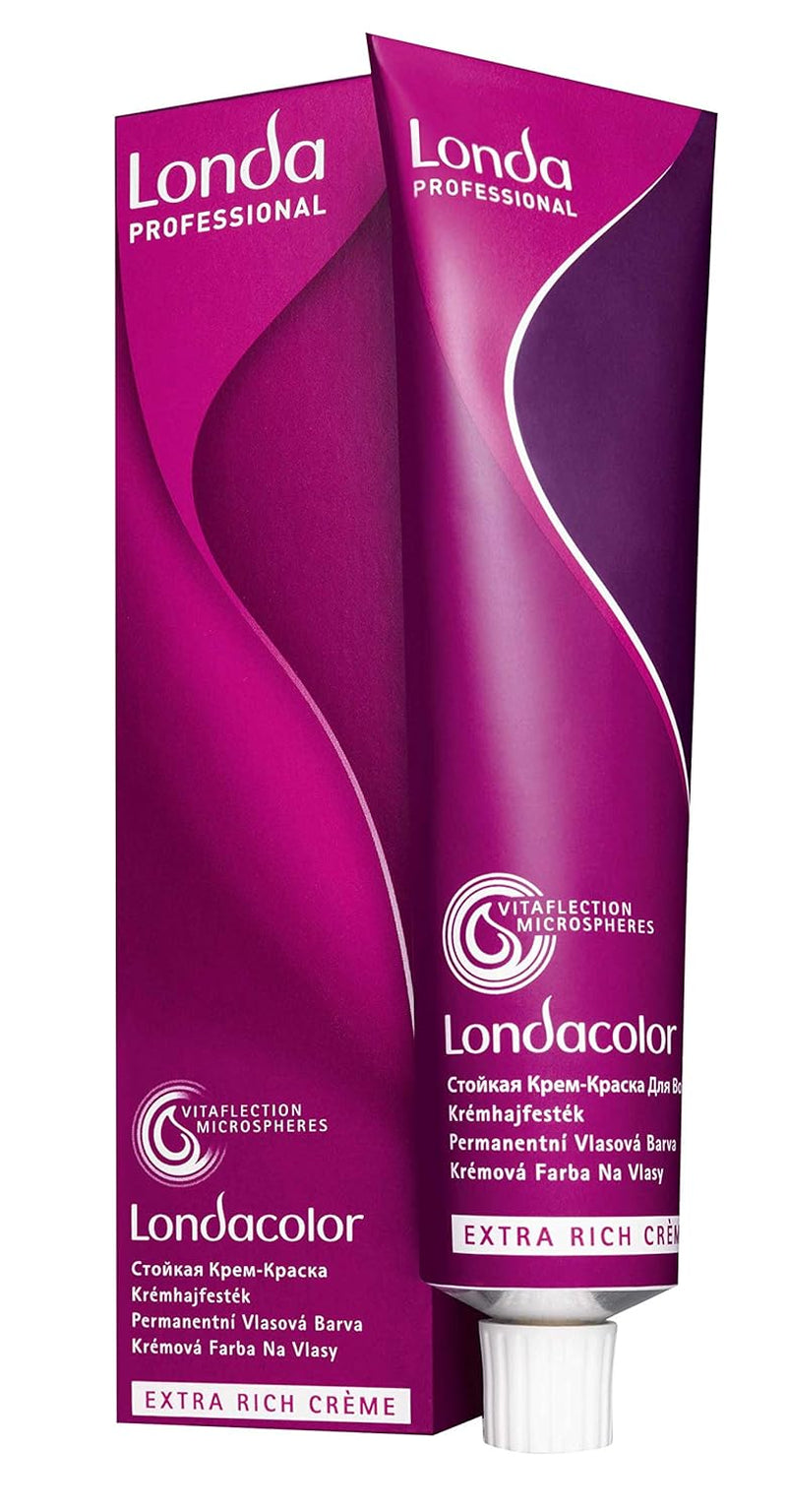 Londocolor Kremowa Koloryzacja Włosów - 8/0 Jasny Blond, tubka 60 ml Farba do włosów Naty Shop Tytuł domyślny