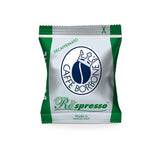 Caffè Borbone Kaffee Kapseln Respresso, Blaue Mischung, 100 stück & Kaffee Kapseln Respresso, Entkofeinierte Dek Mischung - 100 stück - Kompatybilny z Häuslichen Kaffeemaschinen Nespresso®*