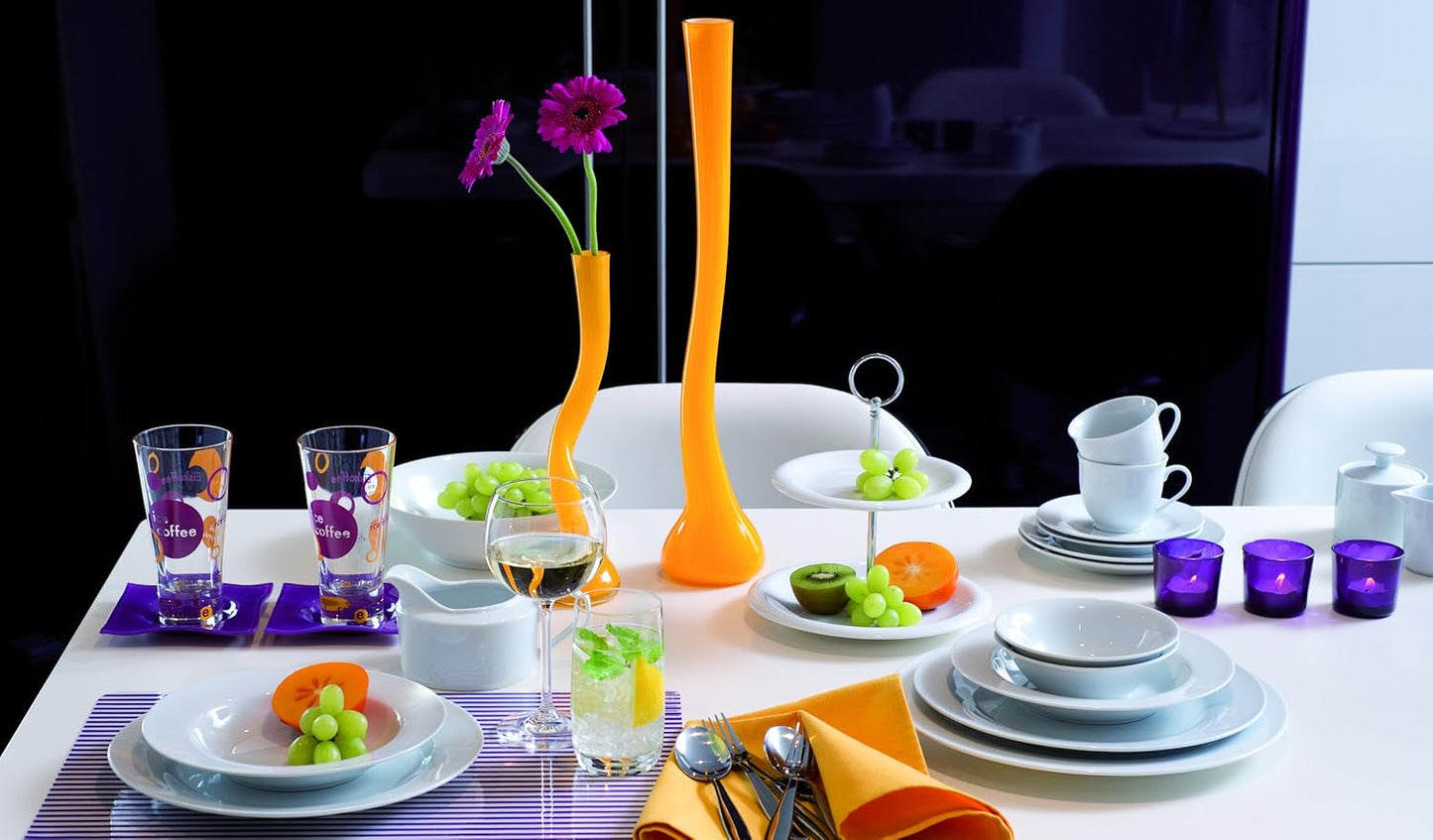 Zestaw naczyń obiadowych Ritzenhoff & Breker Bianco, 12 sztuk, porcelana