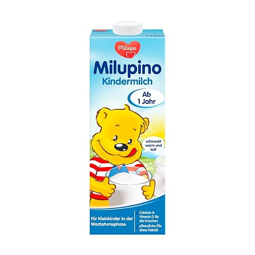Milupino mleko gotowe do spożycia (6X1L), od 1 roku, dla małych dzieci w fazie wzrostu Naty Shop
