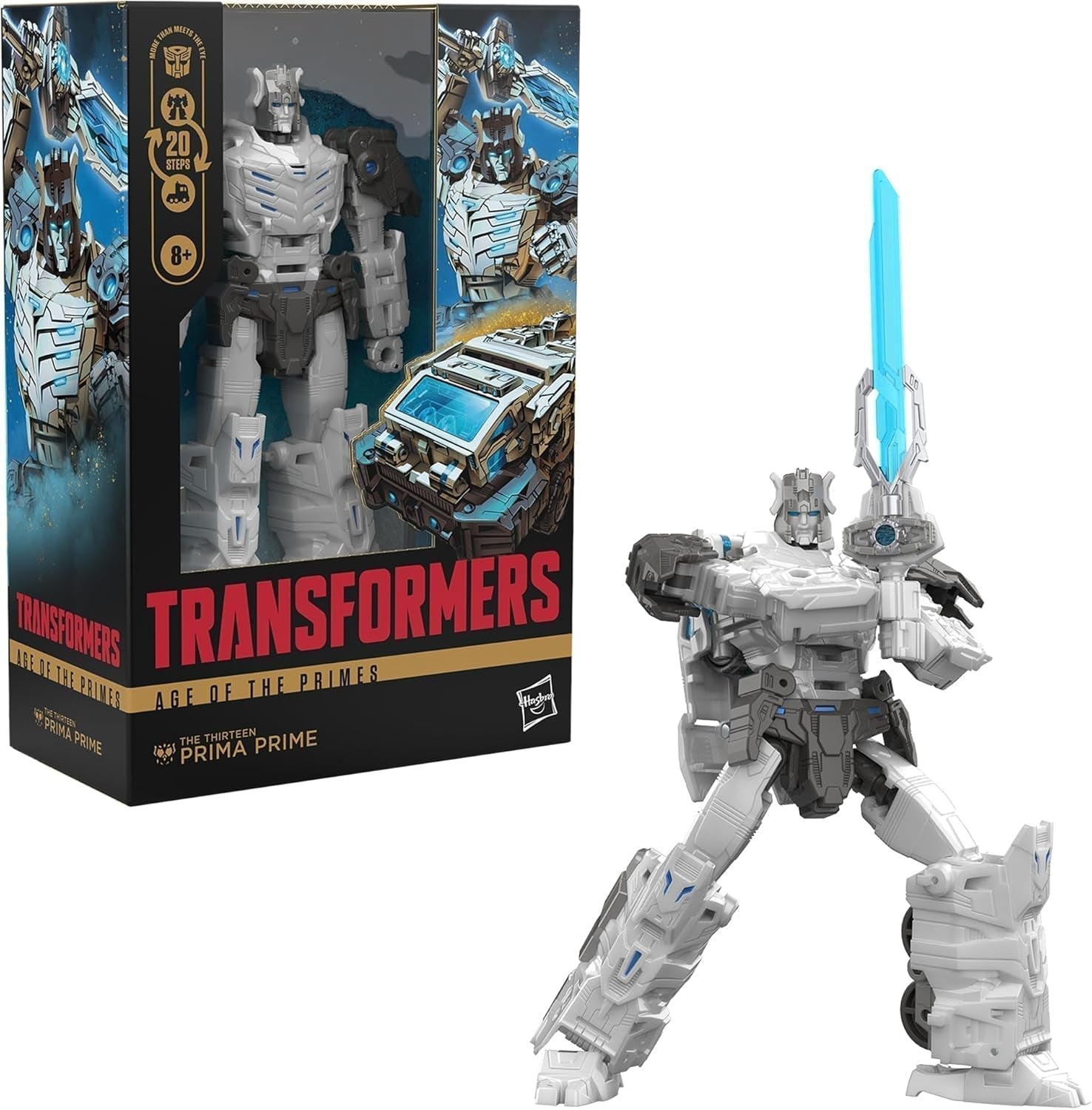 Transformers Age of the Primes Voyager Class the Thirteen Prima Prime, transformowalna figurka Figurki Naty Shop