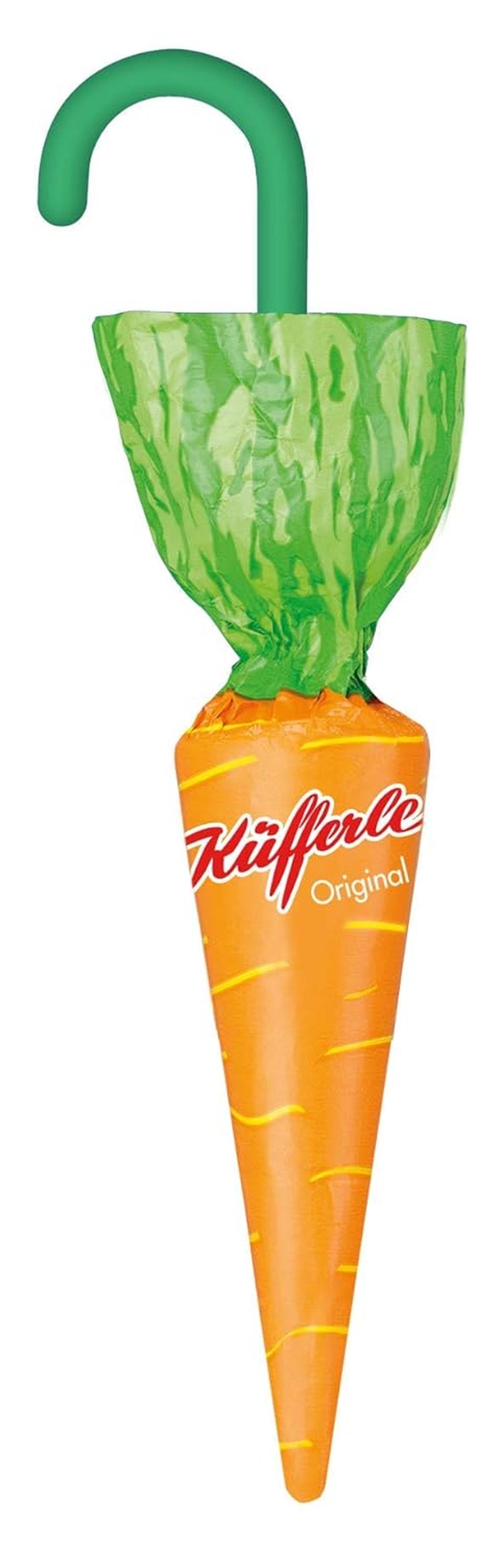 Küfferle, Marchewki w oryginalnej czekoladzie 810 g 60 szt., Czekolada mleczna, 1 szt.