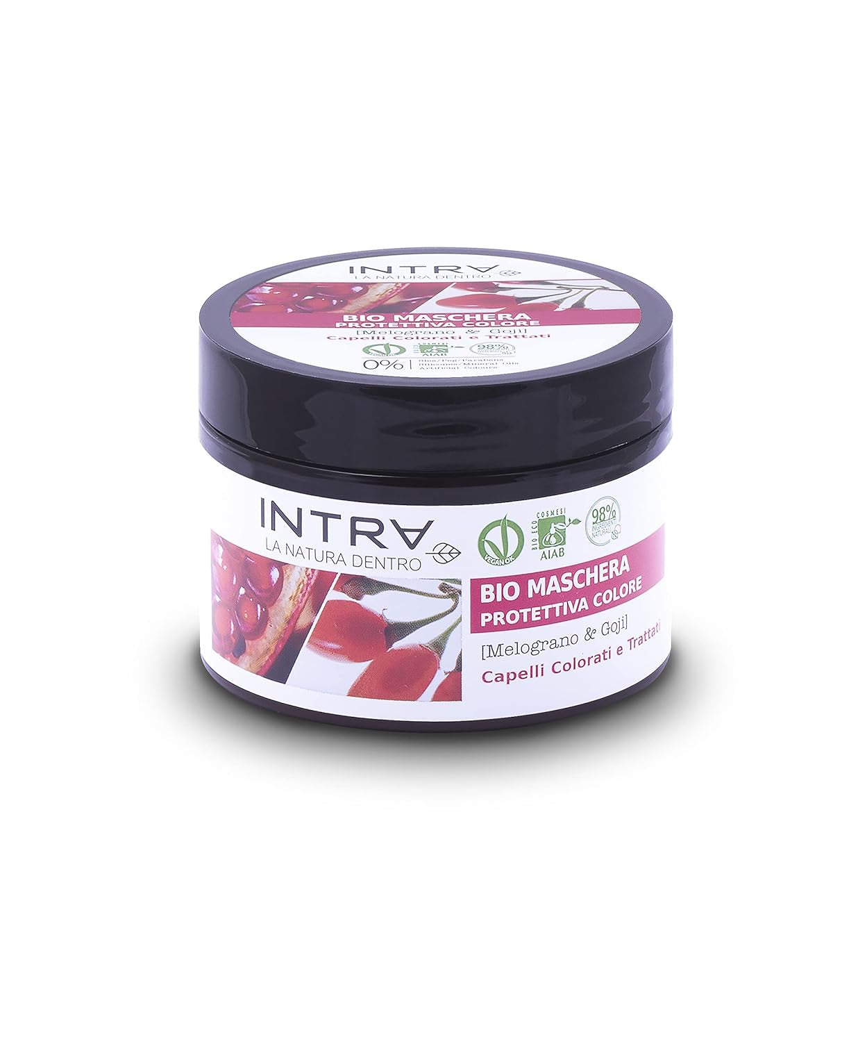 Maska do włosów Goji z granatem Organiczny kolor ochronny - 250 ml Naty Shop Maska do włosów Domyślny tytuł